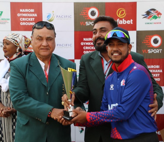Sandeep was named player of the series in the recently concluded five-match T20i series where Nepal won 3-2 against the hosts. He grabbed 12 wickets including a maiden 5-for during the series.
