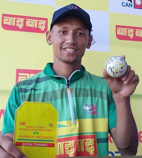 Milan Bohara of Sudurpaschim Province U19
