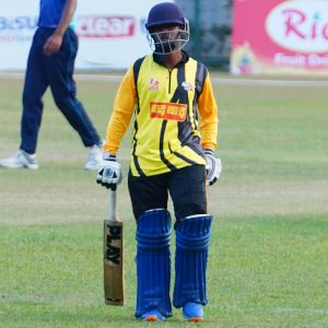 Arjun Kumal failed to score a century