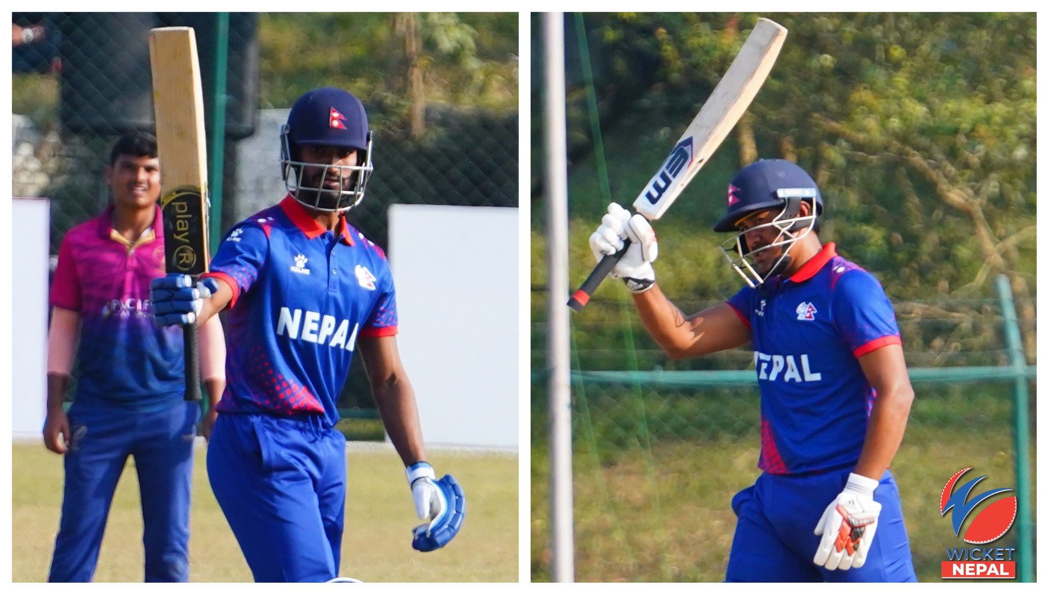 Aasif Sheikh & Gyanendra Malla Scored Half Century 