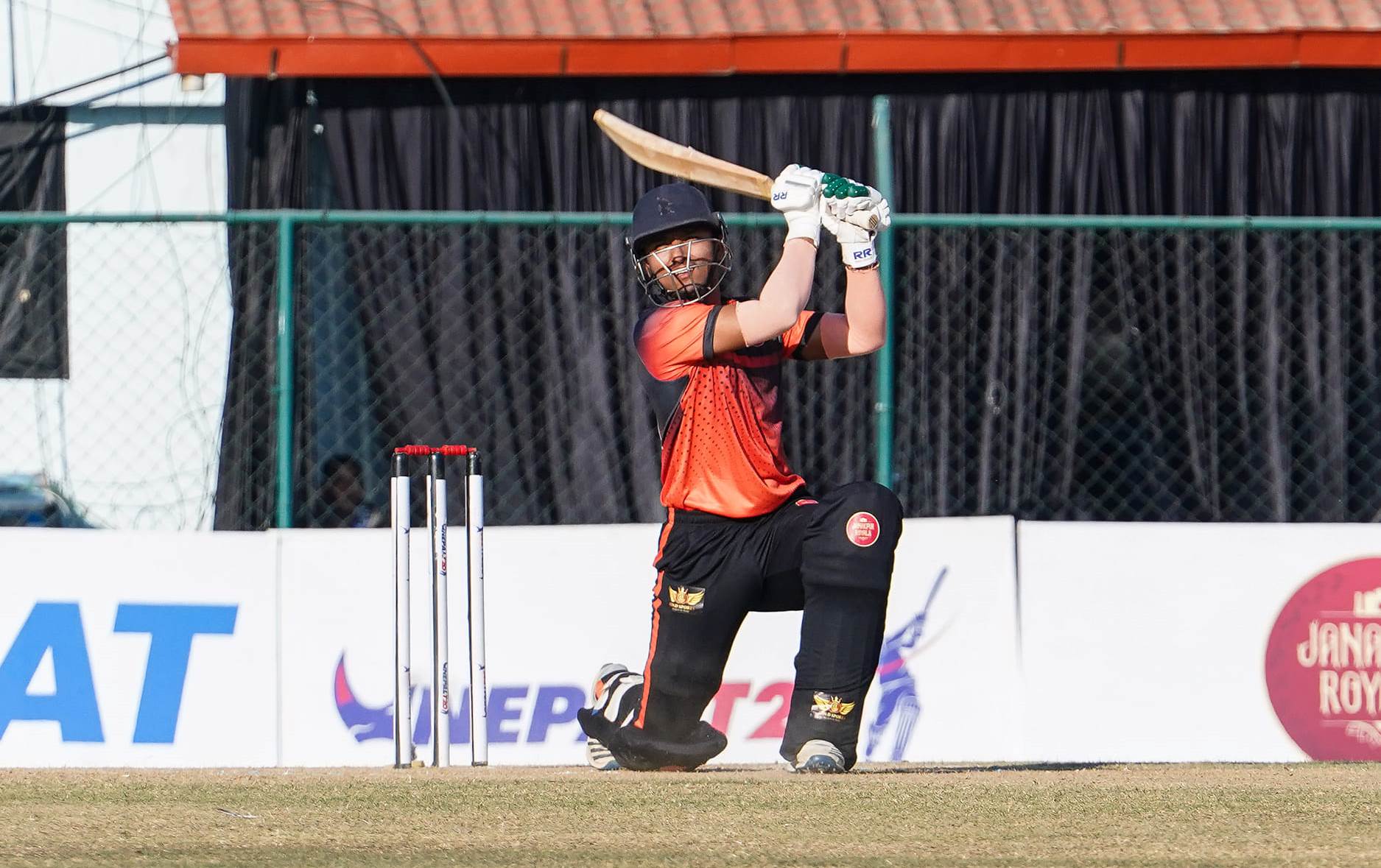 Sundeep Jora top scored with 77* from 54 balls whereas Chadwick Walton scored 69* from 40 balls. The duo posted an unbroken stand of 151.