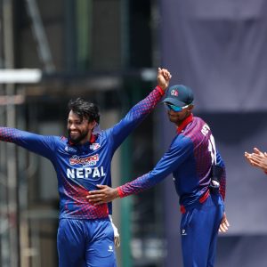 Kushal Bhurtel's record-breaking all-round performance gave Nepal a consolation win