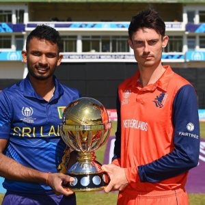 That clinched second spot in the Super Six and a place at the World Cup, and now the Netherlands will look to finish the tournament by becoming the first team to beat Sri Lanka. 