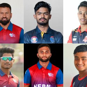 Binod Bhandari, Bibek Yadav, Kamal Khatri, Lokesh Bam, Sagar Dhakal, Kamal Singh Airee
