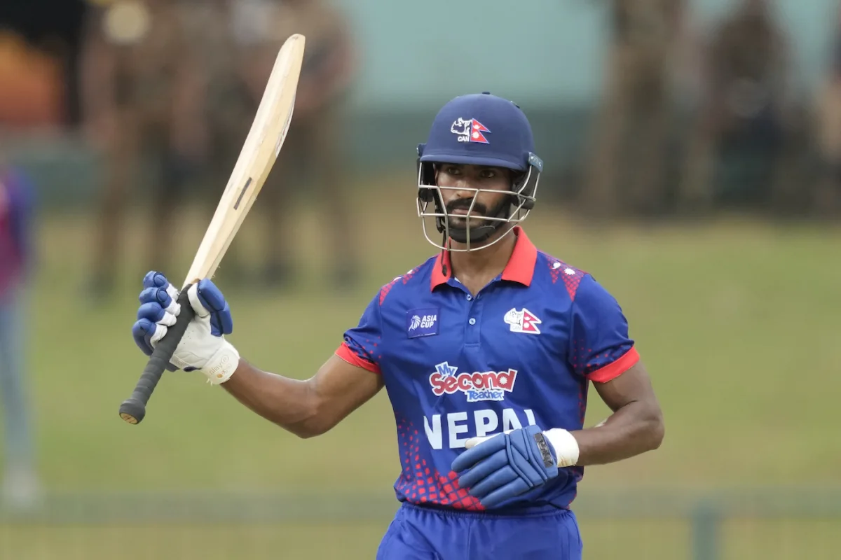 Aasif Sheikh scored half century