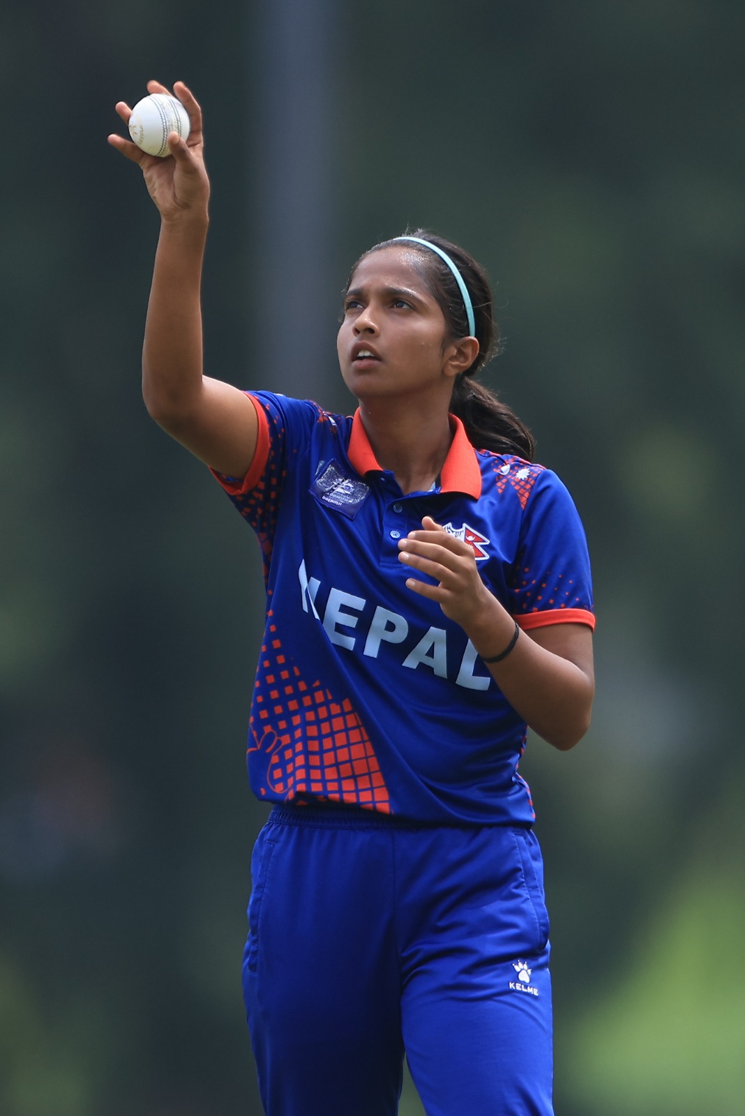 Puja Mahato was the star bowler for Nepal, taking 3 wickets.