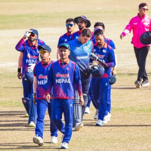Nepal suffered a defeat against Namibia in its inaugural match of the triangular series within the ICC Men's Cricket World Cup League 2