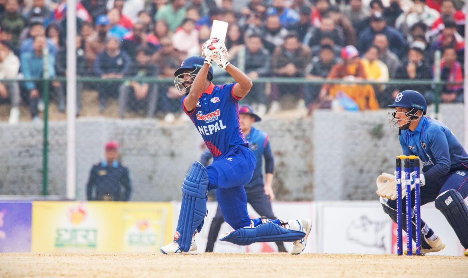 Opener Aasif Sheikh played a remarkable innings, scoring 58 runs off 64 balls, including 8 fours and 1 six