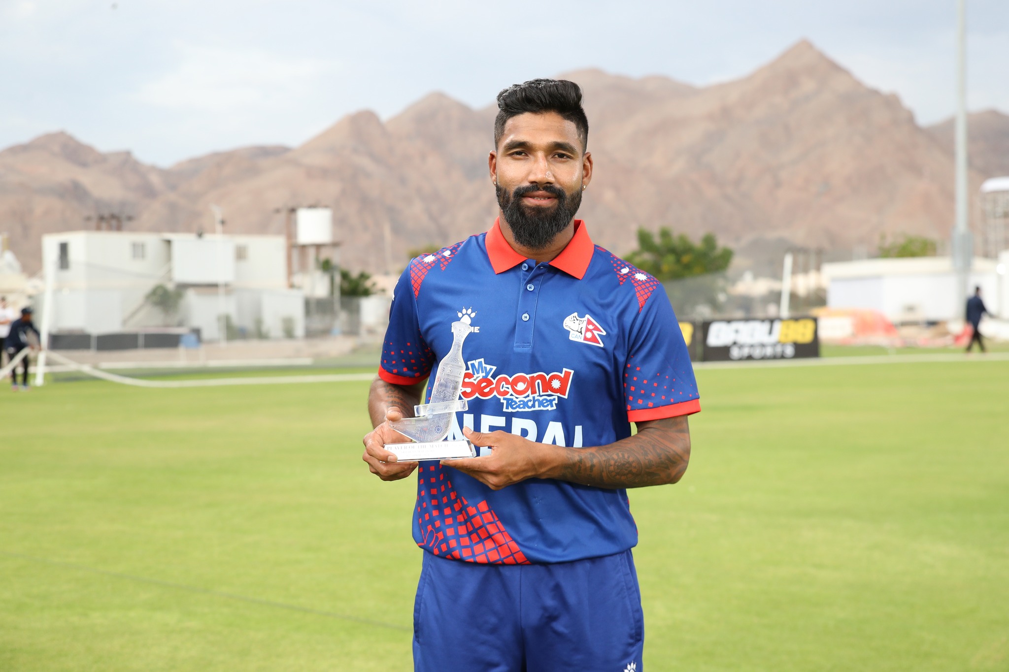Dipendra Singh Airee declared Player of the match