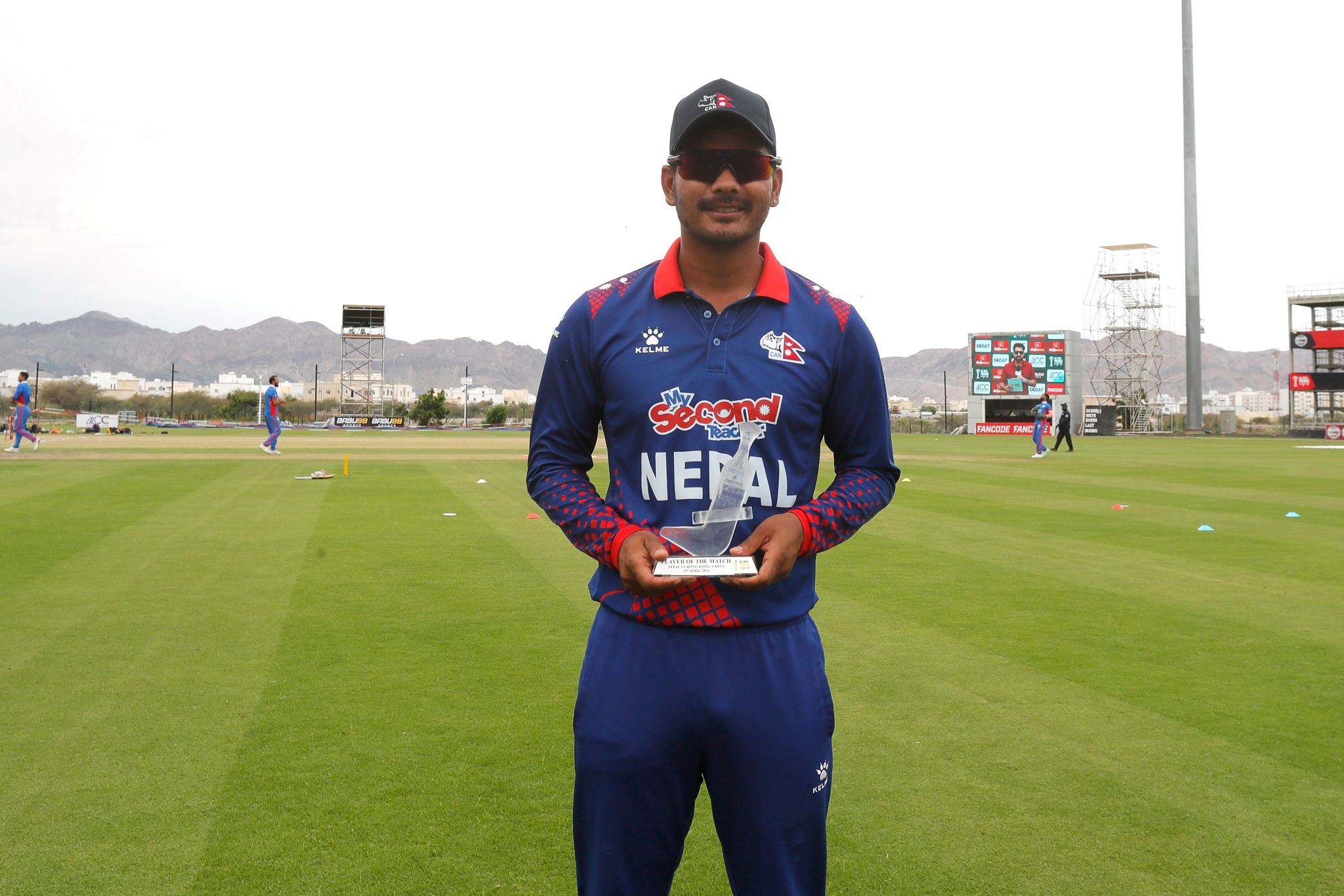 Abinash Bohara declared Player of the Match