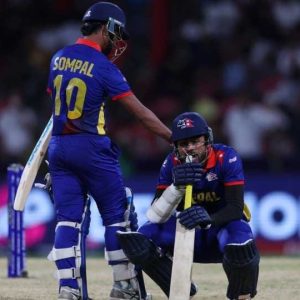 sompal kami gulsan jha, nepal vs south africa icc t20 world cup