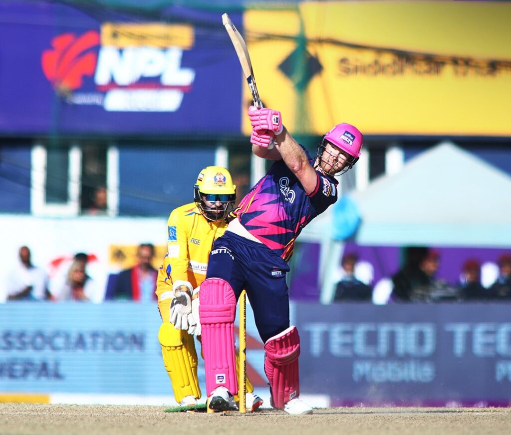 James Neesham of Janakpur Bolts 